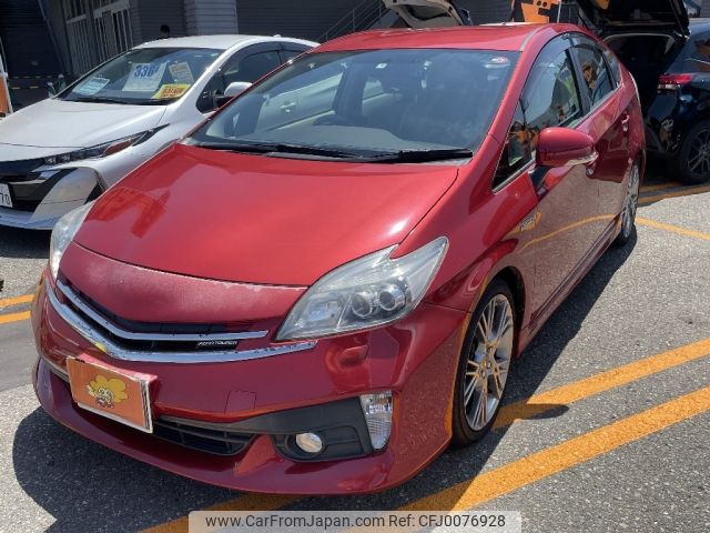 toyota prius 2013 -TOYOTA--Prius DAA-ZVW30--ZVW30-1728943---TOYOTA--Prius DAA-ZVW30--ZVW30-1728943- image 1