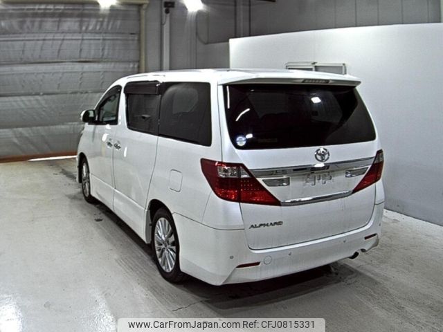 toyota alphard 2012 -TOYOTA--Alphard ANH20W-8233325---TOYOTA--Alphard ANH20W-8233325- image 2