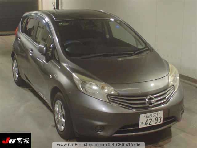 nissan note 2013 -NISSAN 【仙台 501ﾁ4293】--Note E12--121777---NISSAN 【仙台 501ﾁ4293】--Note E12--121777- image 1