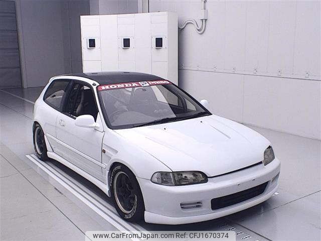 honda civic 1992 CFJ1670374 image 1