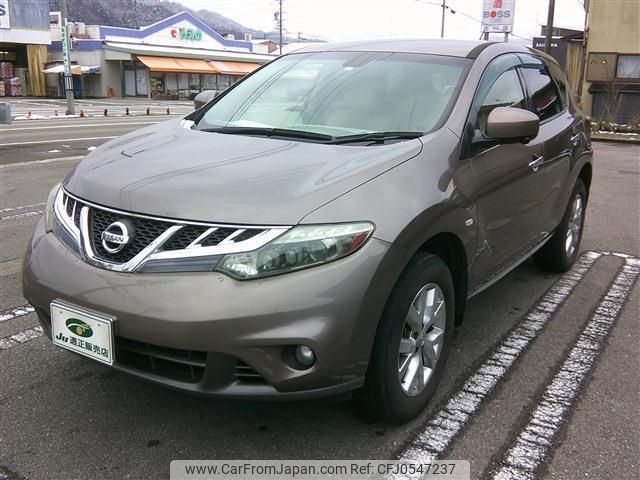 nissan murano 2013 -NISSAN 【飛騨 300ﾁ6080】--Murano TNZ51--031833---NISSAN 【飛騨 300ﾁ6080】--Murano TNZ51--031833- image 1