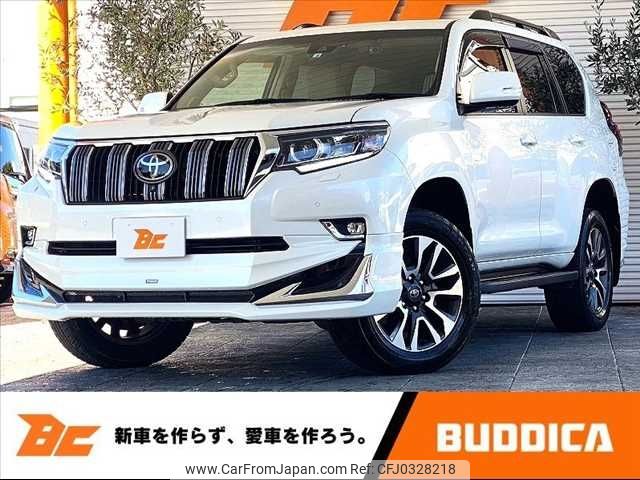 toyota land-cruiser-prado 2022 -TOYOTA--Land Cruiser Prado 3BA-TRJ150W--TRJ150-0147163---TOYOTA--Land Cruiser Prado 3BA-TRJ150W--TRJ150-0147163- image 1