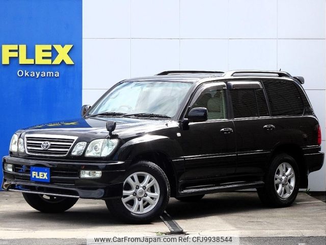 toyota land-cruiser-wagon 2004 -TOYOTA--Land Cruiser Wagon GH-UZJ100W--UZJ100-0151351---TOYOTA--Land Cruiser Wagon GH-UZJ100W--UZJ100-0151351- image 1