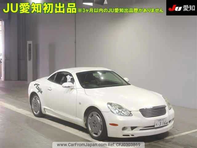 toyota soarer 2003 -TOYOTA 【湘南 342ﾙ316】--Soarer UZZ40-0051536---TOYOTA 【湘南 342ﾙ316】--Soarer UZZ40-0051536- image 1