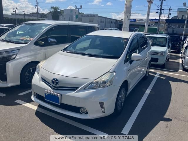 toyota prius-α 2014 -TOYOTA--Prius α DAA-ZVW41W--ZVW41-0010187---TOYOTA--Prius α DAA-ZVW41W--ZVW41-0010187- image 1