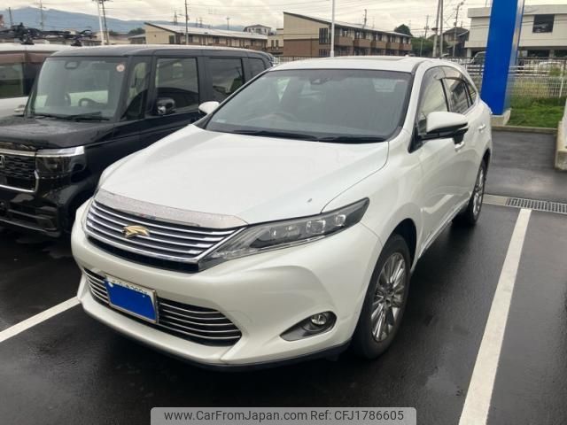 toyota harrier 2014 CFJ1786605 image 1