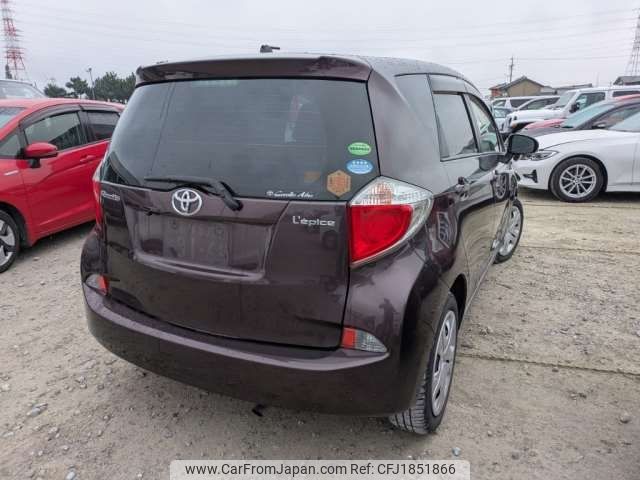 toyota ractis 2013 CFJ1851866 image 2