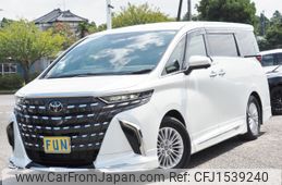 toyota alphard 2025 CFJ1539240