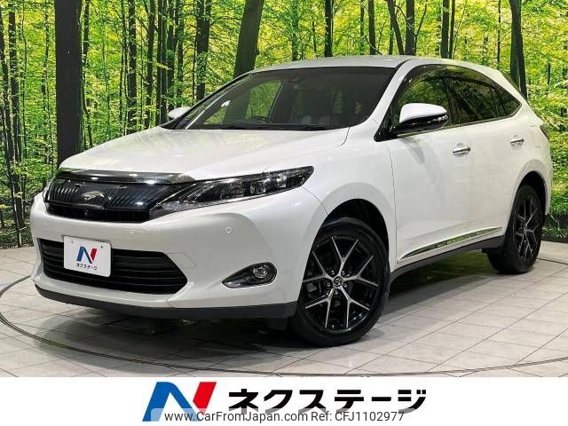 toyota harrier 2016 -TOYOTA--Harrier DBA-ZSU60W--ZSU60-0088960---TOYOTA--Harrier DBA-ZSU60W--ZSU60-0088960- image 1