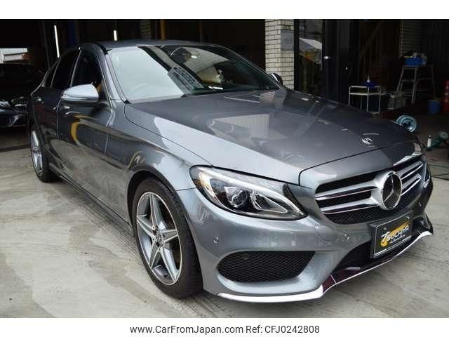 mercedes-benz c-class 2017 quick_quick_DBA-205040C_WDD2050402R334167 image 2