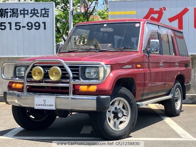 toyota land-cruiser-prado 1992 -TOYOTA--Land Cruiser Prado LJ78G--0025489---TOYOTA--Land Cruiser Prado LJ78G--0025489- image 1