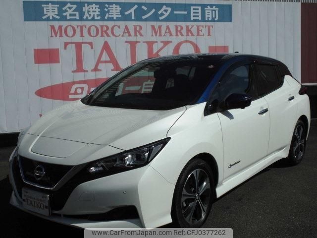 nissan leaf 2021 -NISSAN 【名変中 】--Leaf ZE1--101044---NISSAN 【名変中 】--Leaf ZE1--101044- image 1