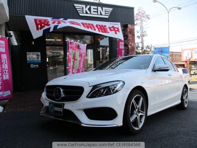 mercedes-benz c-class 2017 -MERCEDES-BENZ--Benz C Class LDA-205004--WDD2050042R312588---MERCEDES-BENZ--Benz C Class LDA-205004--WDD2050042R312588- image 1