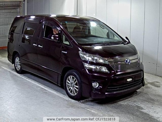 toyota vellfire 2012 CFJ1523818 image 1