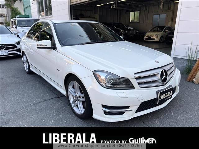 mercedes-benz c-class 2012 CFJ1703765 image 1