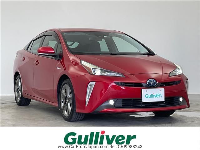 toyota prius 2020 -TOYOTA--Prius DAA-ZVW51--ZVW51-6147148---TOYOTA--Prius DAA-ZVW51--ZVW51-6147148- image 1