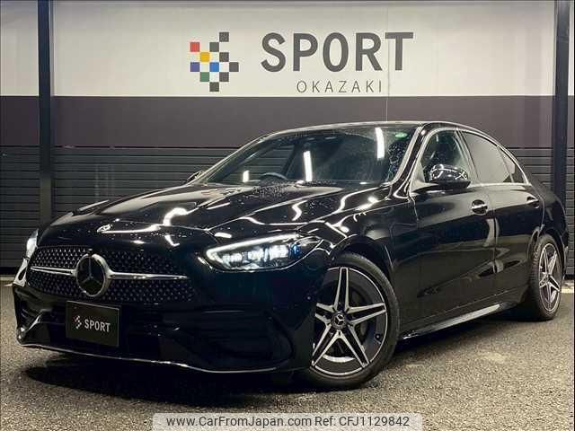 mercedes-benz c-class 2022 quick_quick_3CA-206004C_W1K2060042F018971 image 1