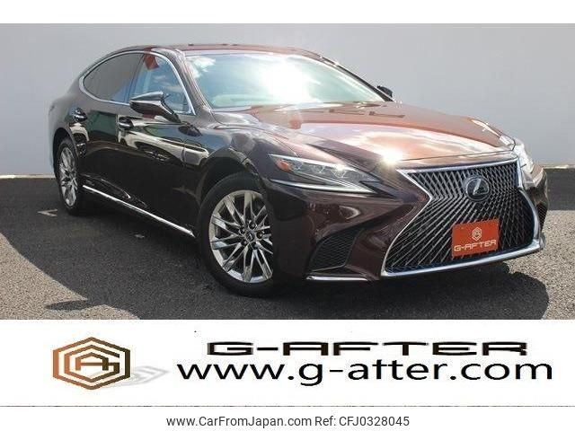 lexus ls 2018 -LEXUS--Lexus LS DAA-GVF55--GVF55-6004670---LEXUS--Lexus LS DAA-GVF55--GVF55-6004670- image 1