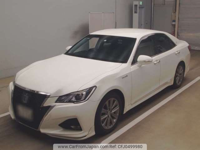 toyota crown 2016 -TOYOTA 【袖ヶ浦 368ﾑ1122】--Crown DAA-AWS210--AWS210-6100076---TOYOTA 【袖ヶ浦 368ﾑ1122】--Crown DAA-AWS210--AWS210-6100076- image 1