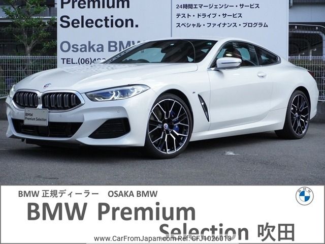 bmw 8-series 2021 -BMW--BMW 8 Series 3BA-AE30--WBAAE22040CM99623---BMW--BMW 8 Series 3BA-AE30--WBAAE22040CM99623- image 1