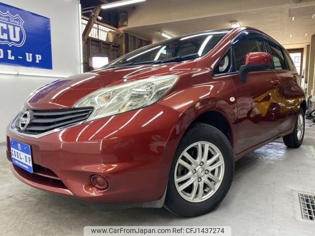 nissan note 2014 -NISSAN 【名変中 】--Note NE12--013481---NISSAN 【名変中 】--Note NE12--013481- image 1