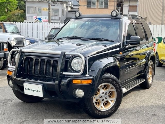 chrysler jeep-cherokee 2003 -CHRYSLER--Jeep Cherokee GH-KJ37--1J8GM38K23W655345---CHRYSLER--Jeep Cherokee GH-KJ37--1J8GM38K23W655345- image 1