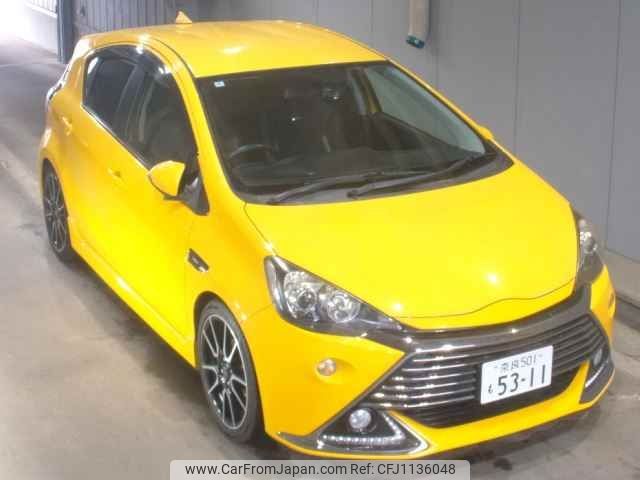 toyota aqua 2014 -TOYOTA 【奈良 501ﾓ5311】--AQUA NHP10-2286880---TOYOTA 【奈良 501ﾓ5311】--AQUA NHP10-2286880- image 1