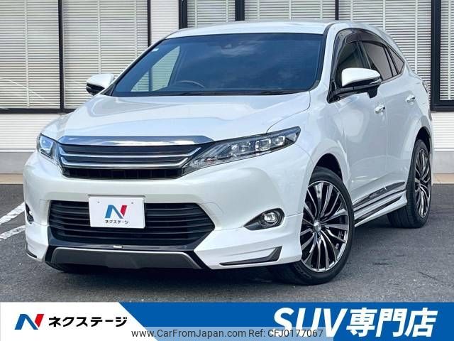 toyota harrier 2017 -TOYOTA--Harrier DBA-ZSU60W--ZSU60-0110100---TOYOTA--Harrier DBA-ZSU60W--ZSU60-0110100- image 1