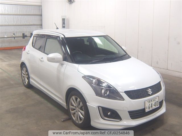 suzuki swift 2014 -SUZUKI 【群馬 502ﾑ6440】--Swift ZC72S--322300---SUZUKI 【群馬 502ﾑ6440】--Swift ZC72S--322300- image 1