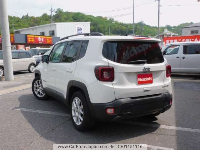 jeep renegade 2020 -CHRYSLER 【広島 354ｿ 25】--Jeep Renegade 3BA-BV13PM--1C4BU0000LPL63299---CHRYSLER 【広島 354ｿ 25】--Jeep Renegade 3BA-BV13PM--1C4BU0000LPL63299- image 2
