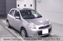 nissan march 2012 -NISSAN 【岐阜 504ﾀ8851】--March NK13--008977---NISSAN 【岐阜 504ﾀ8851】--March NK13--008977-