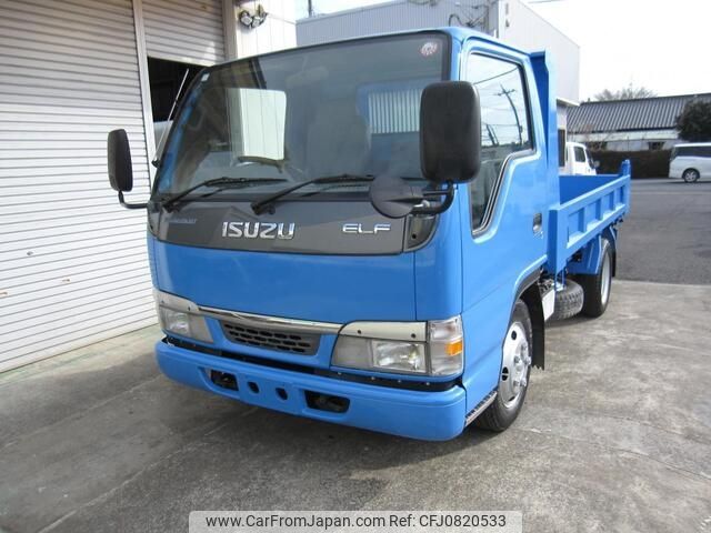 isuzu elf-truck 2003 -ISUZU--Elf KR-NKR81ED--NKR81E-7026128---ISUZU--Elf KR-NKR81ED--NKR81E-7026128- image 1