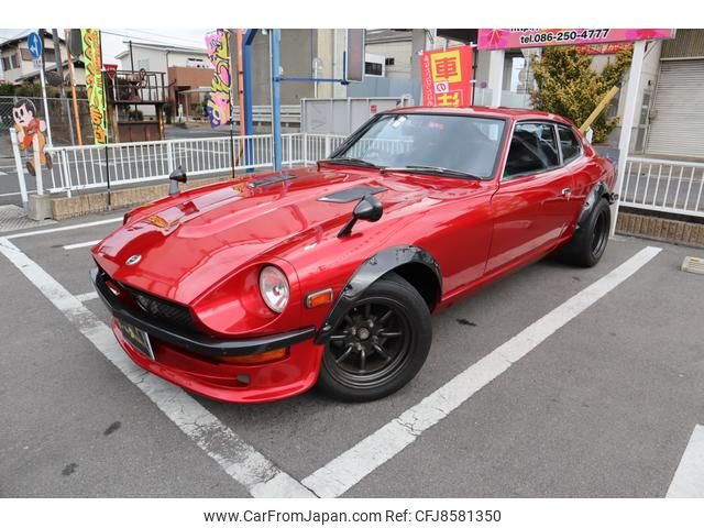 Used NISSAN FAIRLADY Z 1975 CFJ8581350 in good condition for sale