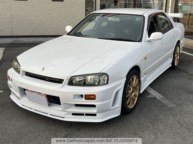 nissan skyline 1999 -NISSAN--Skyline GF-HR34--HR34-003163---NISSAN--Skyline GF-HR34--HR34-003163- image 1