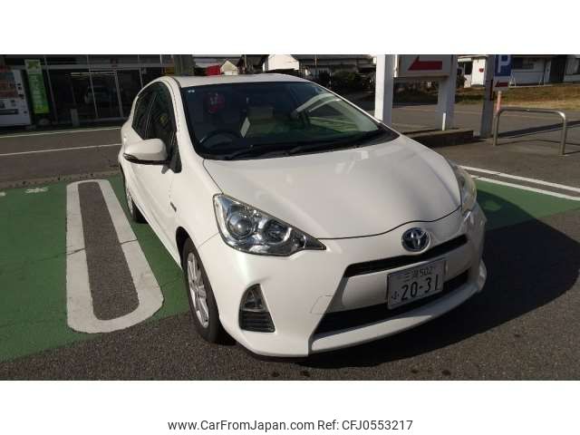 toyota aqua 2013 -TOYOTA 【三河 502ﾌ2031】--AQUA DAA-NHP10--NHP10-6204645---TOYOTA 【三河 502ﾌ2031】--AQUA DAA-NHP10--NHP10-6204645- image 1