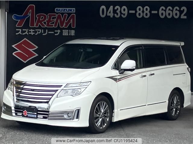nissan elgrand 2014 -NISSAN 【袖ヶ浦 301ｽ2791】--Elgrand TE52--074059---NISSAN 【袖ヶ浦 301ｽ2791】--Elgrand TE52--074059- image 1