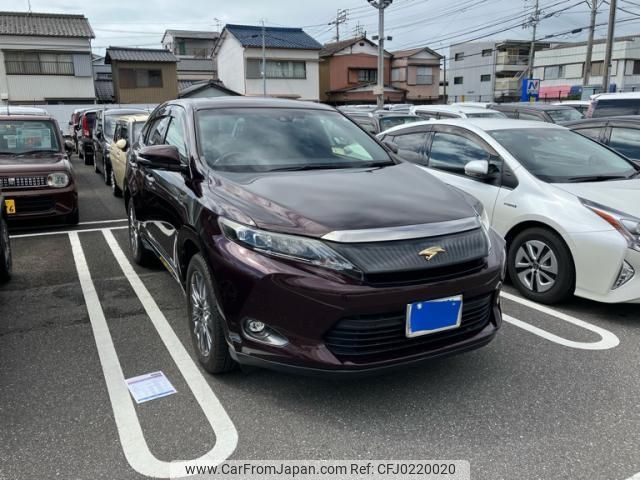 toyota harrier 2014 -TOYOTA--Harrier DBA-ZSU60W--ZSU60-0006546---TOYOTA--Harrier DBA-ZSU60W--ZSU60-0006546- image 1