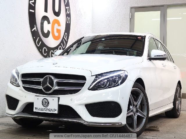 mercedes-benz c-class-station-wagon 2016 -MERCEDES-BENZ--Benz C Class Wagon RBA-205242--WDD2052422F377634---MERCEDES-BENZ--Benz C Class Wagon RBA-205242--WDD2052422F377634- image 1