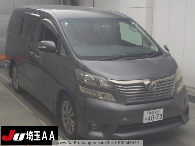 toyota vellfire 2010 -TOYOTA 【野田 301ﾇ4079】--Vellfire ANH20W-8134900---TOYOTA 【野田 301ﾇ4079】--Vellfire ANH20W-8134900- image 1