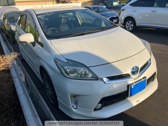 toyota prius 2013 -TOYOTA--Prius DAA-ZVW30--ZVW30-1659035---TOYOTA--Prius DAA-ZVW30--ZVW30-1659035- image 1