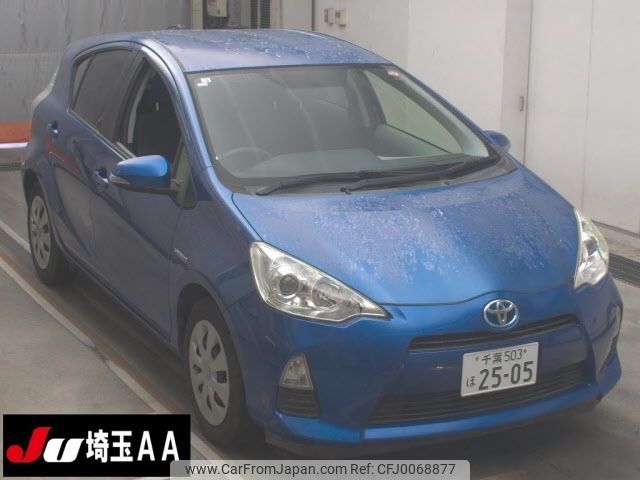 toyota aqua 2012 -TOYOTA 【千葉 503ﾎ2505】--AQUA NHP10--6081974---TOYOTA 【千葉 503ﾎ2505】--AQUA NHP10--6081974- image 1