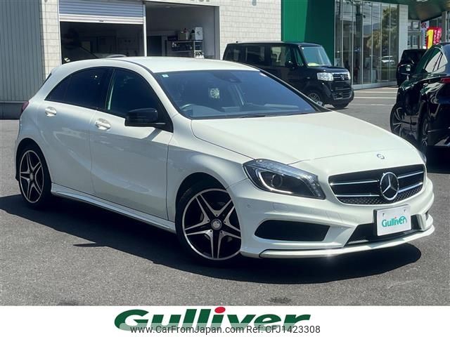 mercedes-benz a-class 2014 -MERCEDES-BENZ--Benz A Class DBA-176042--WDD1760422J193202---MERCEDES-BENZ--Benz A Class DBA-176042--WDD1760422J193202- image 1