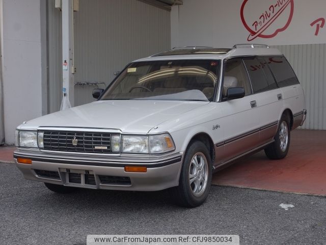 toyota crown-station-wagon 1990 -TOYOTA--Crown Wagon E-GS130G--GS130-723857---TOYOTA--Crown Wagon E-GS130G--GS130-723857- image 1