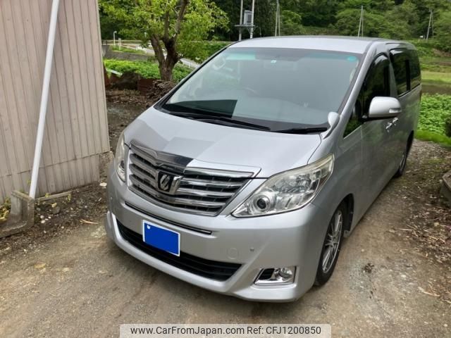 toyota alphard 2013 -TOYOTA--Alphard DBA-ANH25W--ANH25-8043884---TOYOTA--Alphard DBA-ANH25W--ANH25-8043884- image 2