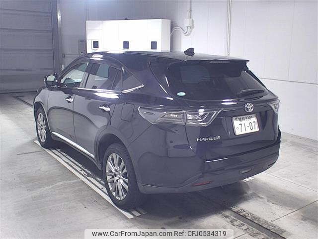 toyota harrier 2015 -TOYOTA 【福井 330ﾂ7107】--Harrier ZSU65W--0010782---TOYOTA 【福井 330ﾂ7107】--Harrier ZSU65W--0010782- image 2