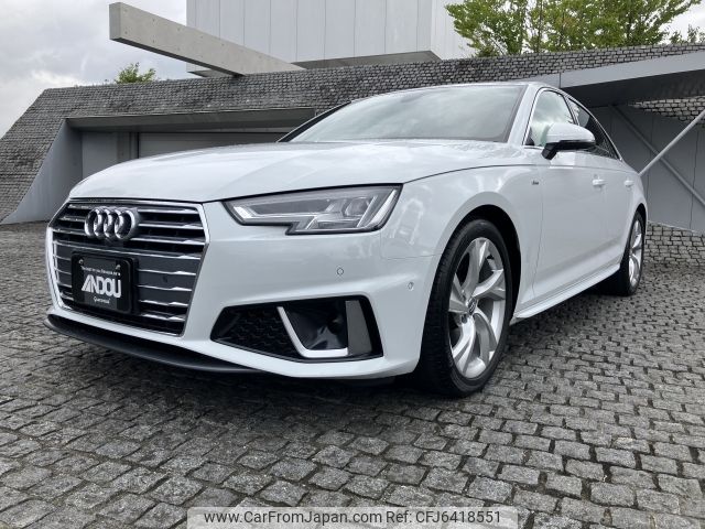 audi a4 2019 -AUDI--Audi A4 ABA-8WCVN--WAUZZZF45KA055825---AUDI--Audi A4 ABA-8WCVN--WAUZZZF45KA055825- image 1