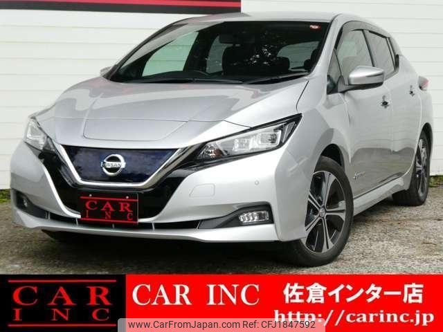 nissan leaf 2018 CFJ1847592 image 1