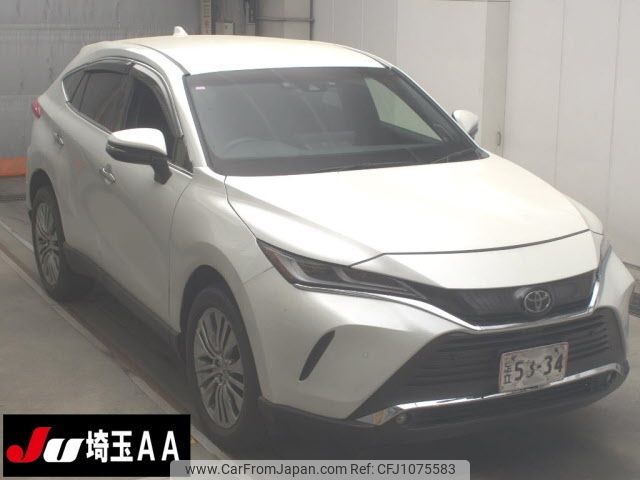 toyota harrier 2020 -TOYOTA--Harrier MXUA80-0009846---TOYOTA--Harrier MXUA80-0009846- image 1