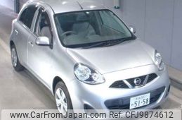 nissan march 2018 -NISSAN 【奈良 501ﾒ5158】--March K13-388240---NISSAN 【奈良 501ﾒ5158】--March K13-388240-