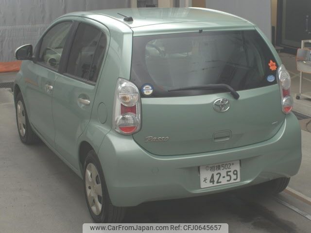 toyota passo 2014 -TOYOTA 【相模 502ｿ4259】--Passo KGC35-0028519---TOYOTA 【相模 502ｿ4259】--Passo KGC35-0028519- image 2